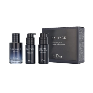 Dior Sauvage Men's 3-Piece Set (Eau de Parfum 60ml + Cleanser 45ml + Serum 45ml)
