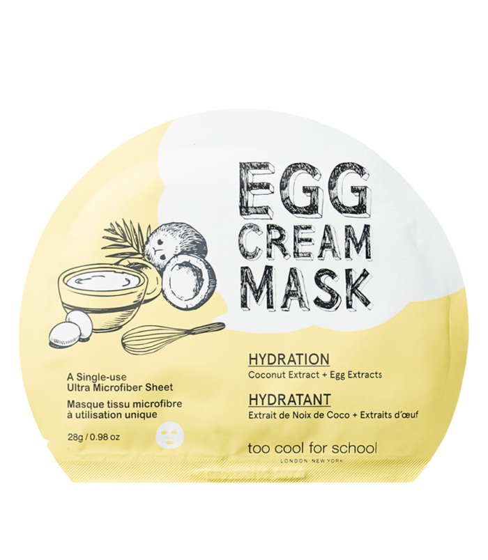 Egg Yolk Moisturizing Face Mask, 28g, 1 sheet ($23)