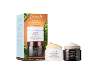 Fresh Black and White Can Black Tea Mask Set