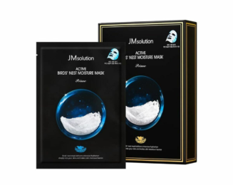 JM Bird's Nest Moisturizing and Hydrating Face Mask, 10 sheets