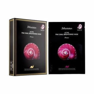 JM Snail Essence Brightening Mask, 10 sheets