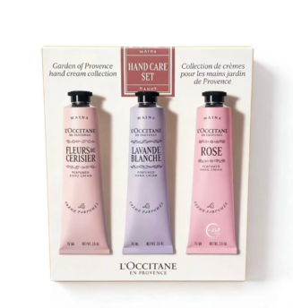 L'Occitane Hand Cream 3-Piece Set, 75ml x 3, New Edition