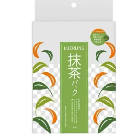 LUERLING Matcha Face Mask (10 sheets) from Japan