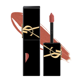 YSL Saint Laurent Heart-Shaped Black Tube Lip Gloss 440